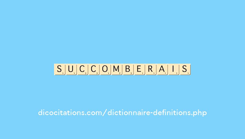 succomberais succomberais