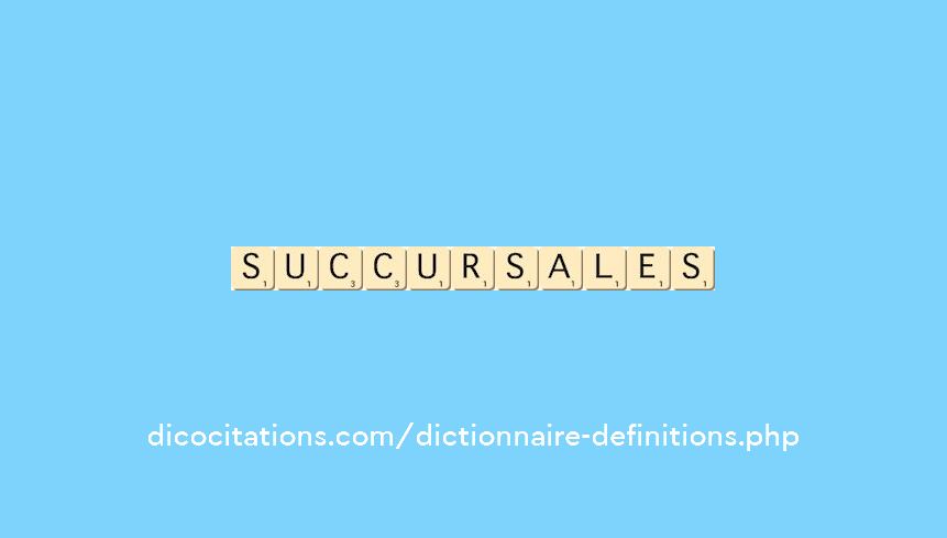 succursales succursales