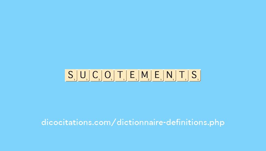sucotements sucotements