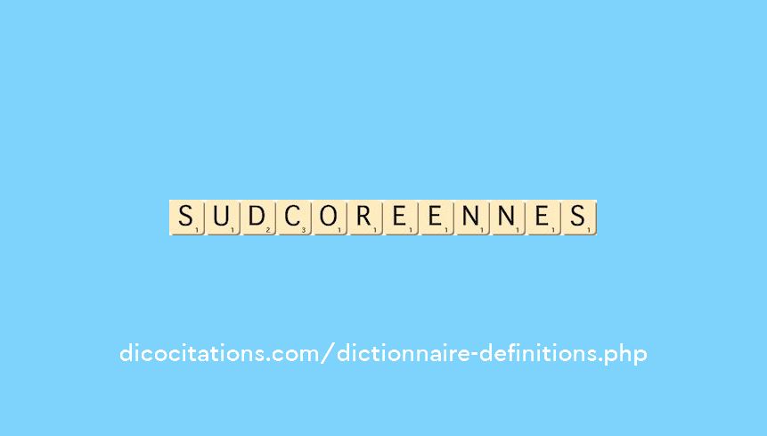 sud-coreennes sud-coreennes