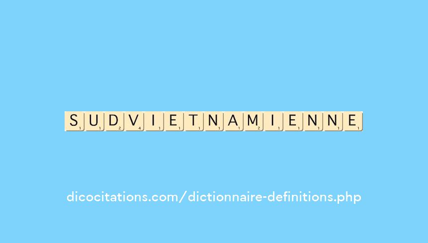 sud-vietnamienne