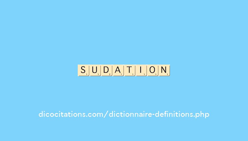 sudation sudation