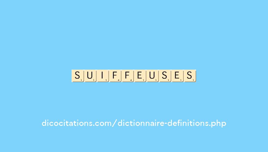 suiffeuses suiffeuses