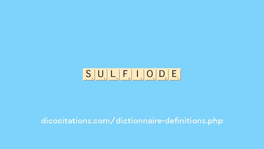 sulfiode