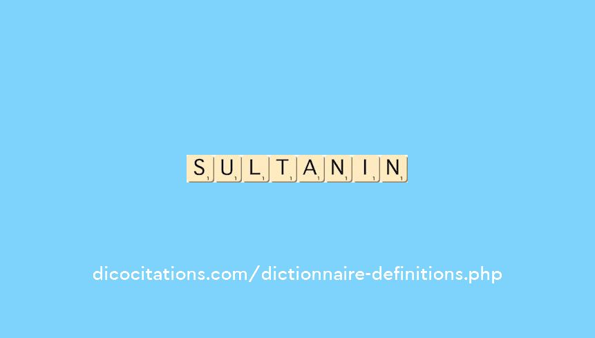 sultanin