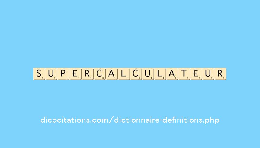 supercalculateur