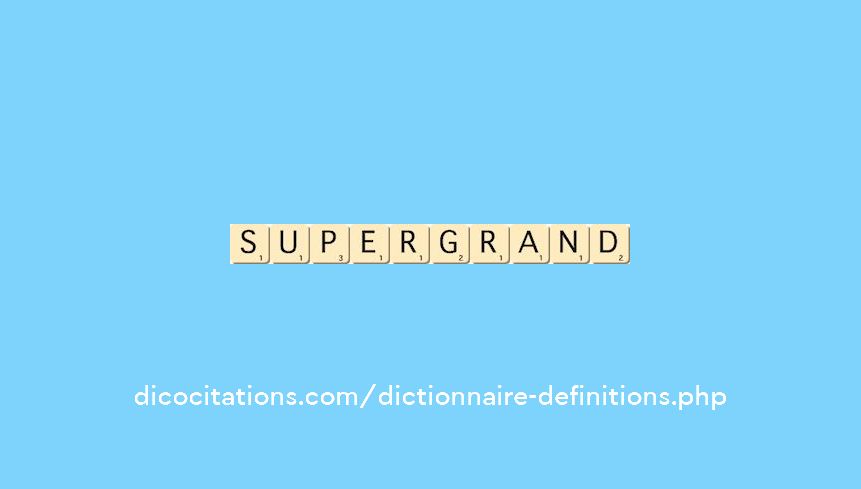 supergrand supergrand
