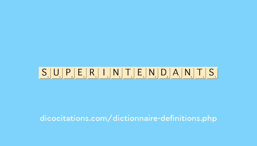 superintendants
