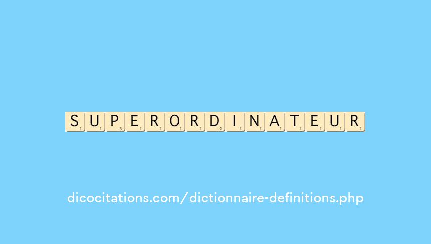 superordinateur
