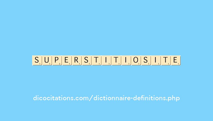 superstitiosite