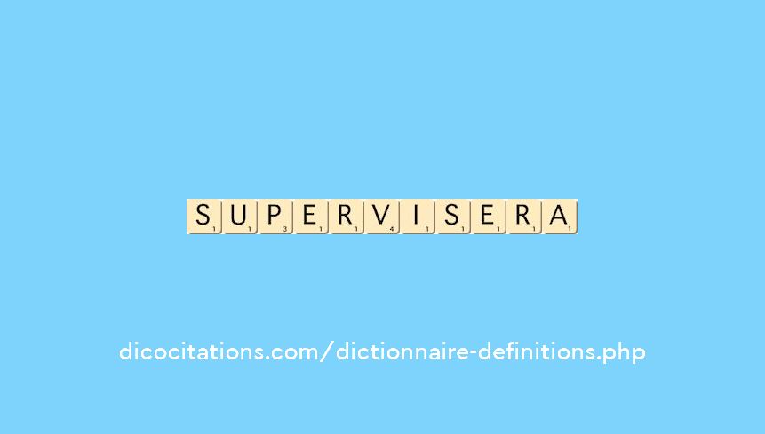 supervisera supervisera