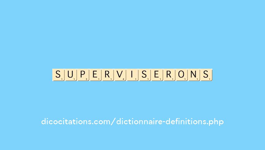 superviserons superviserons