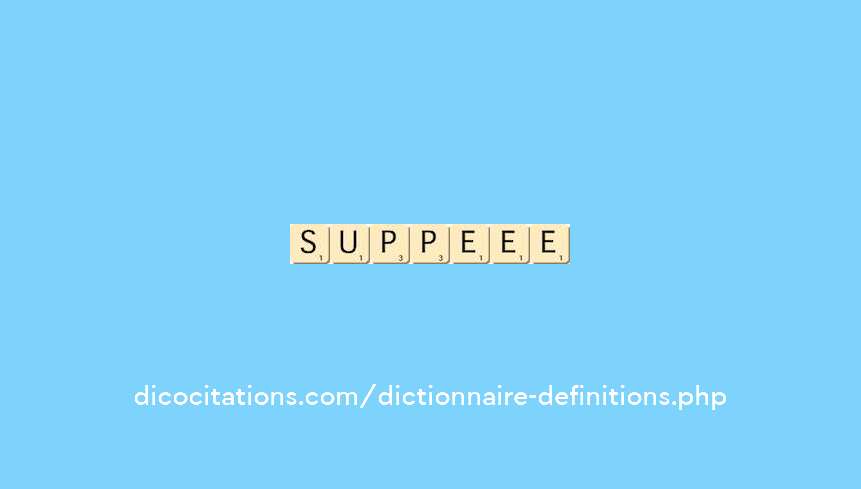 supplicie--ee