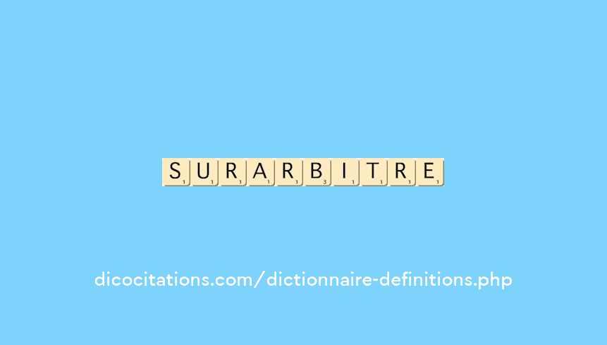 sur-arbitre