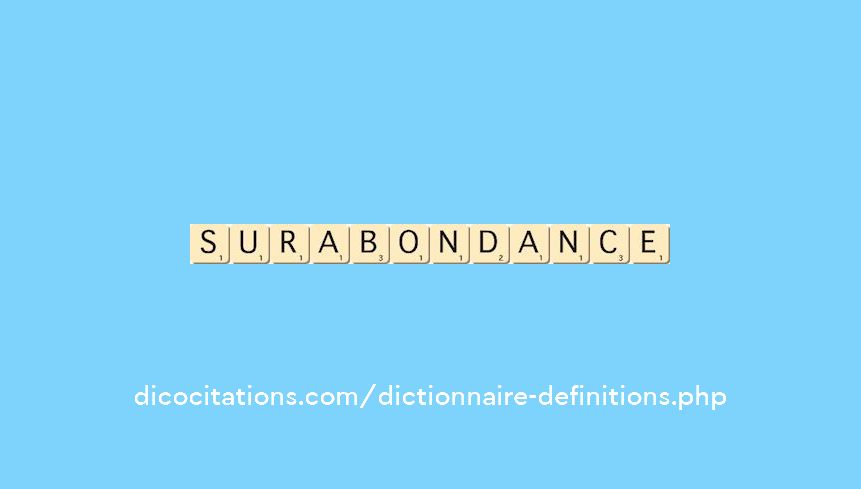 surabondance surabondance