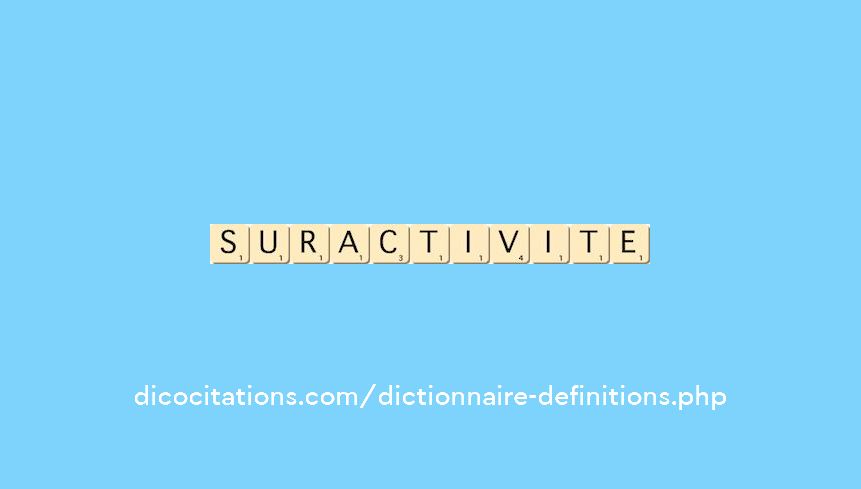 suractivite suractivite