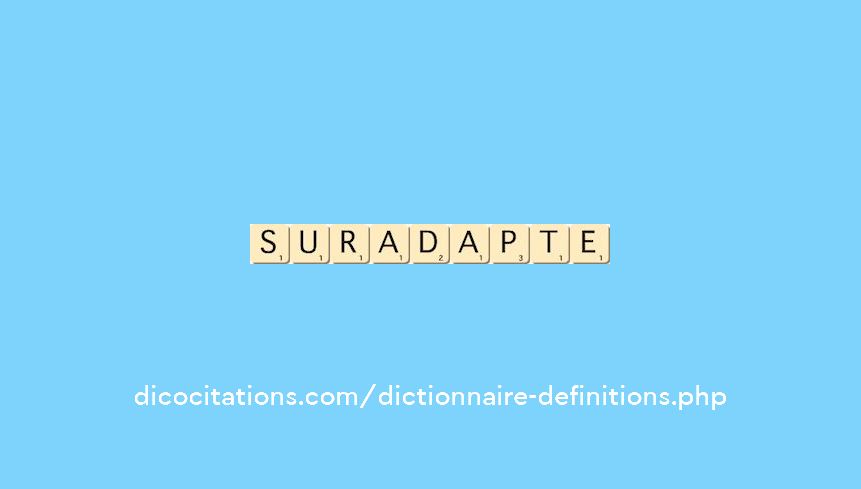 suradapte