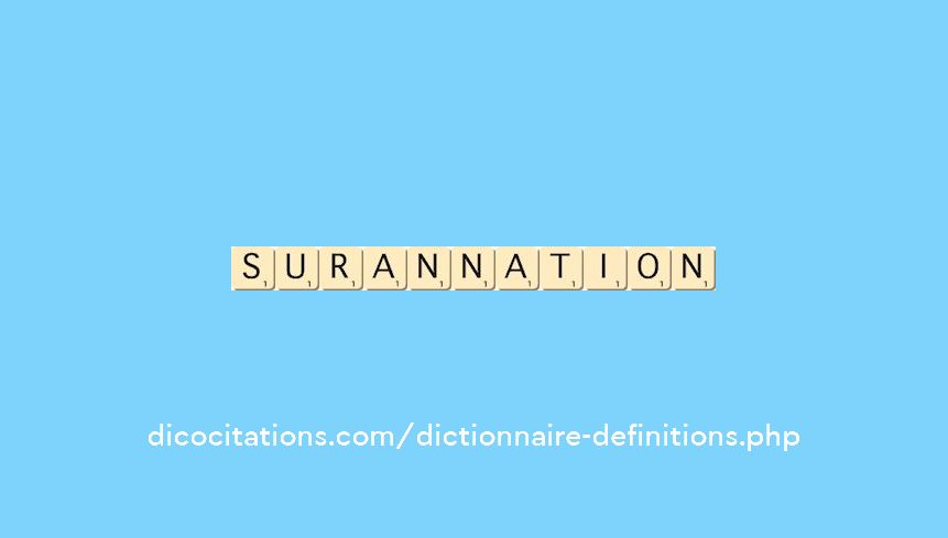 surannation