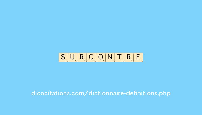 surcontre surcontre