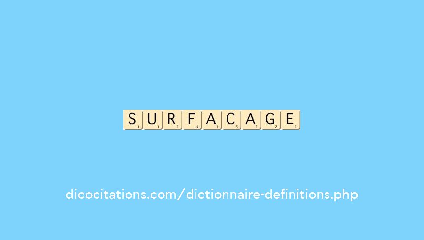 surfacage surfacage