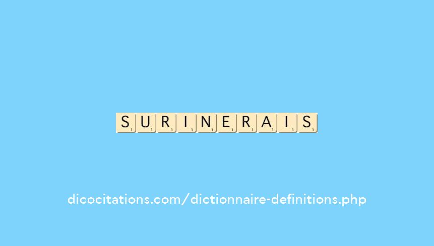 surinerais surinerais