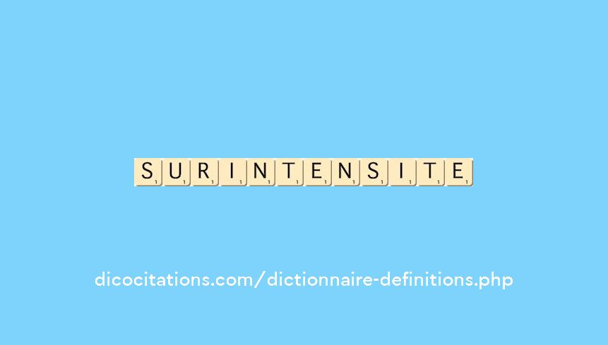 surintensite