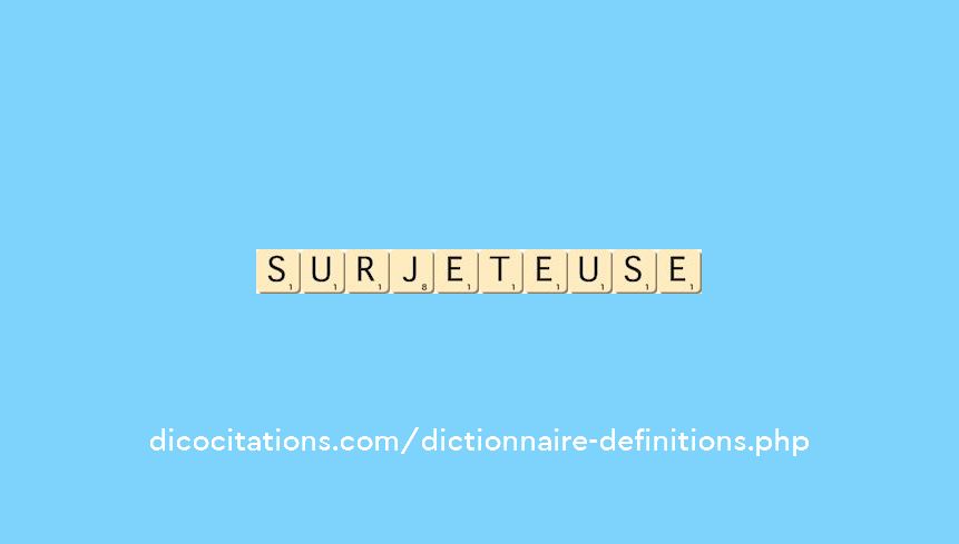 surjeteuse surjeteuse