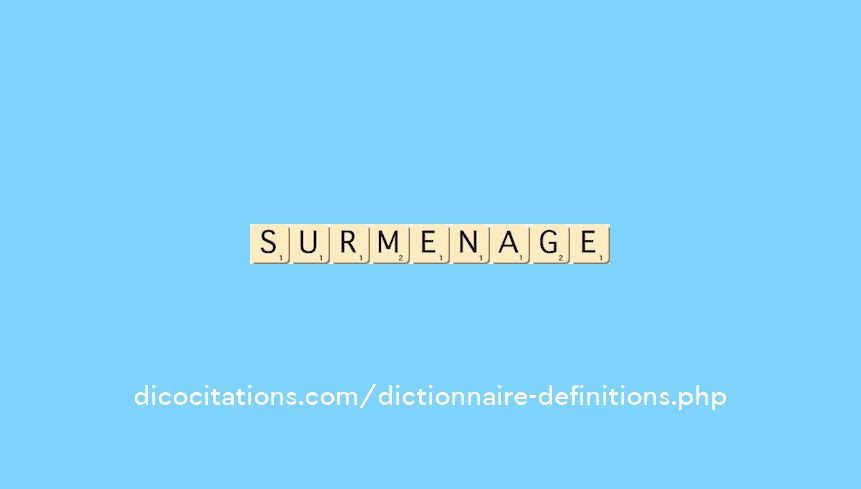 surmenage surmenage