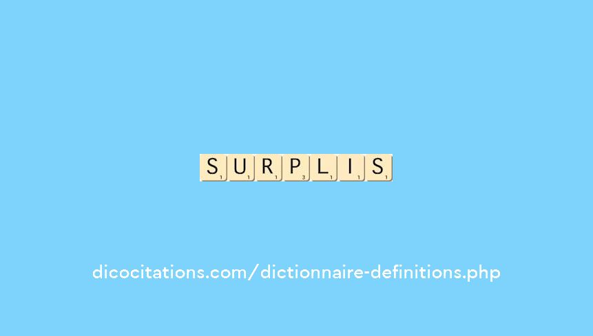 surplis