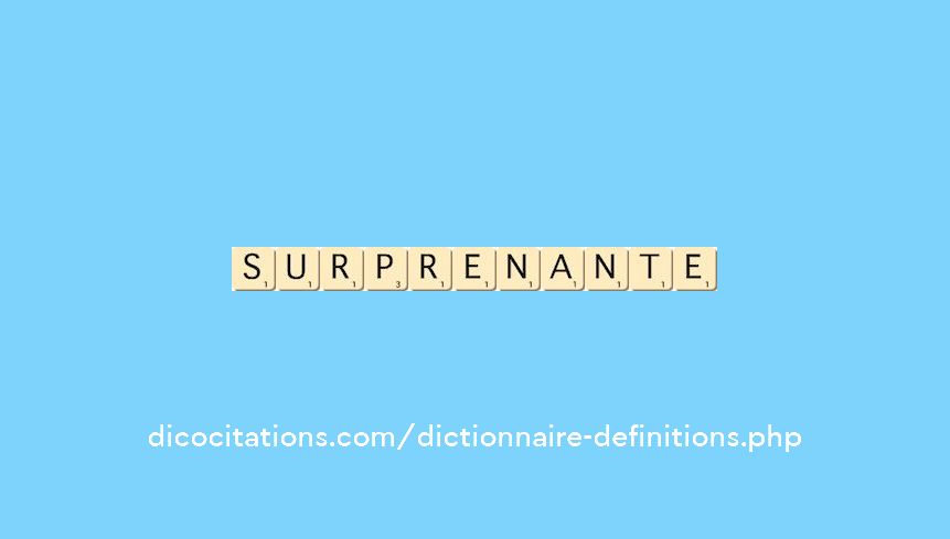 surprenante