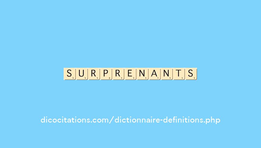 surprenants
