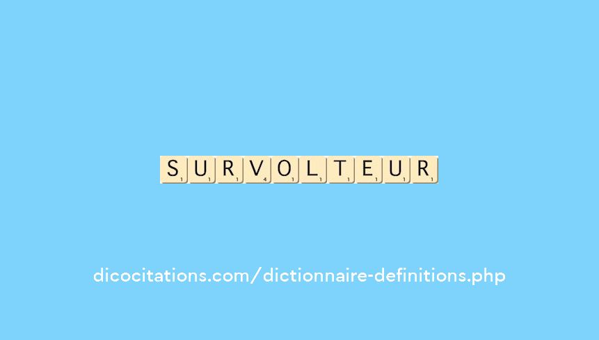 survolteur