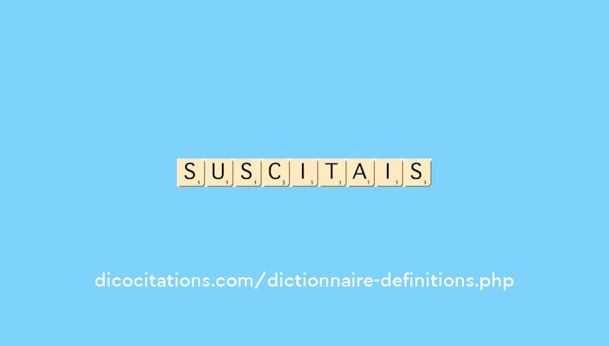 suscitais