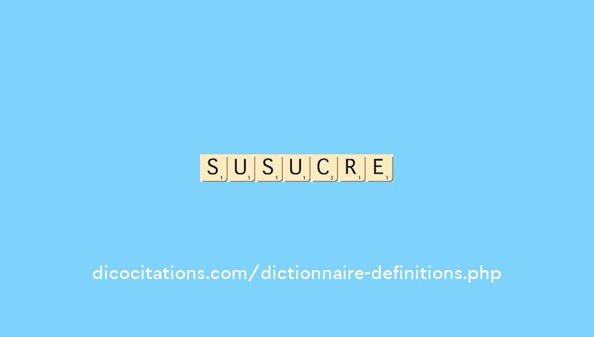 susucre