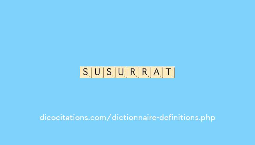 susurration