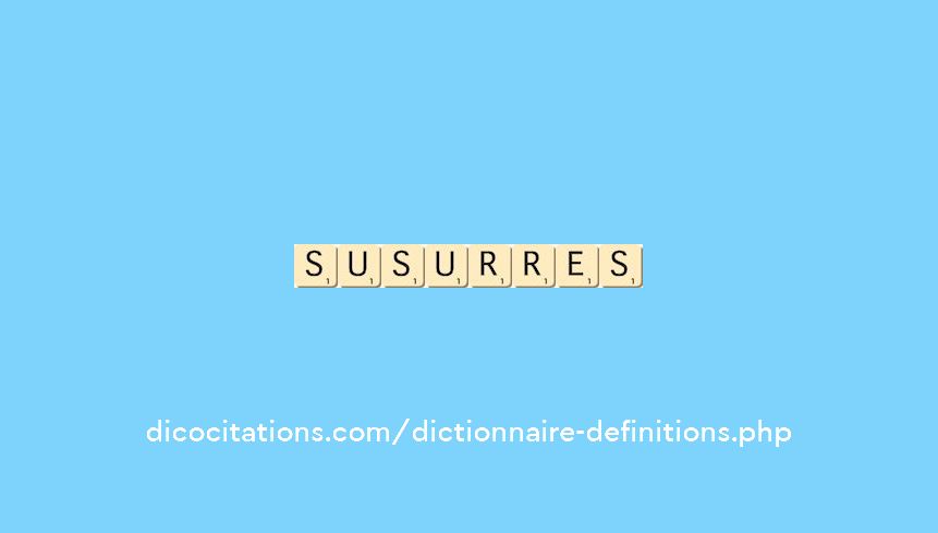 susurres