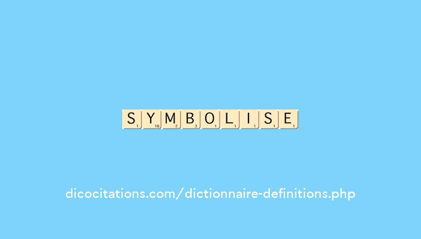 symbolise
