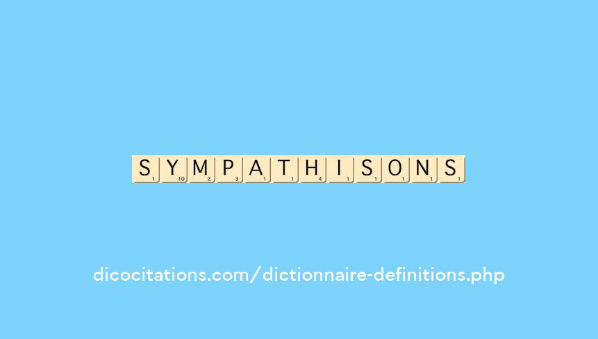 sympathisons