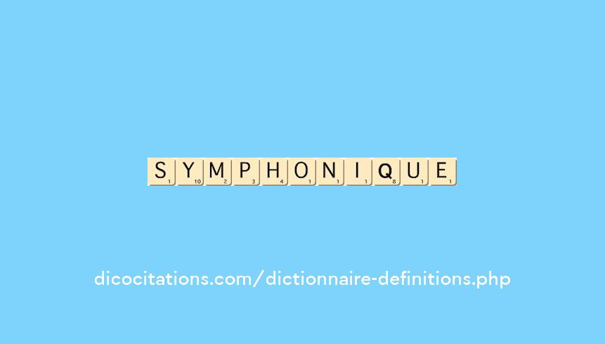 symphonique symphonique