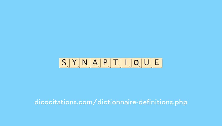 synaptique