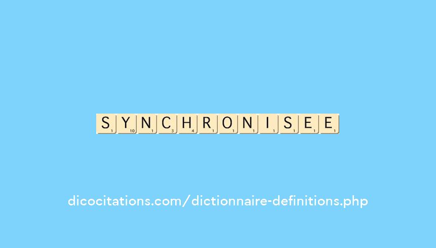 synchronisee