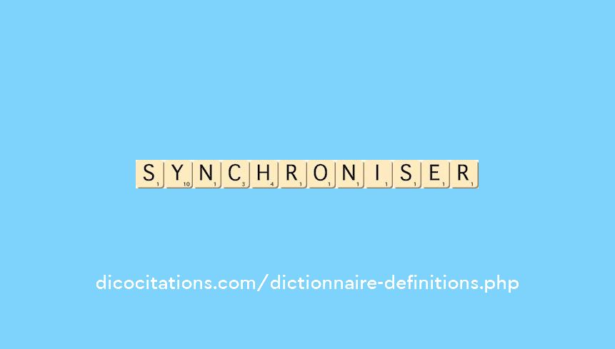 synchroniser