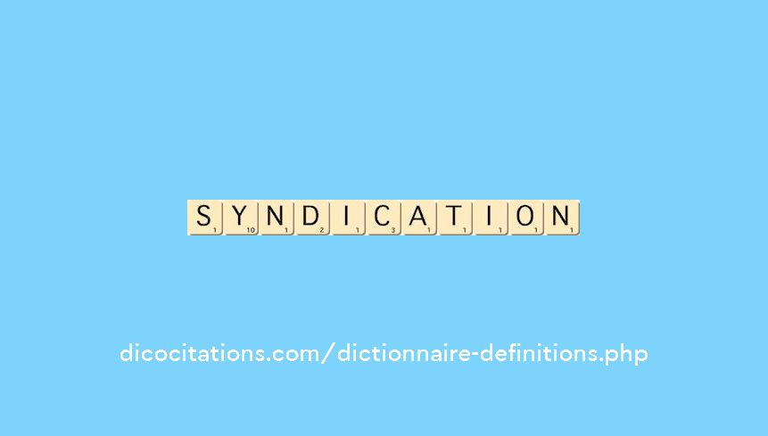 syndication