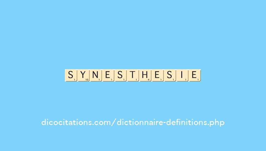 synesthesie synesthesie