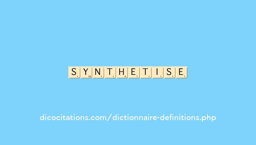 synthetise synthetise