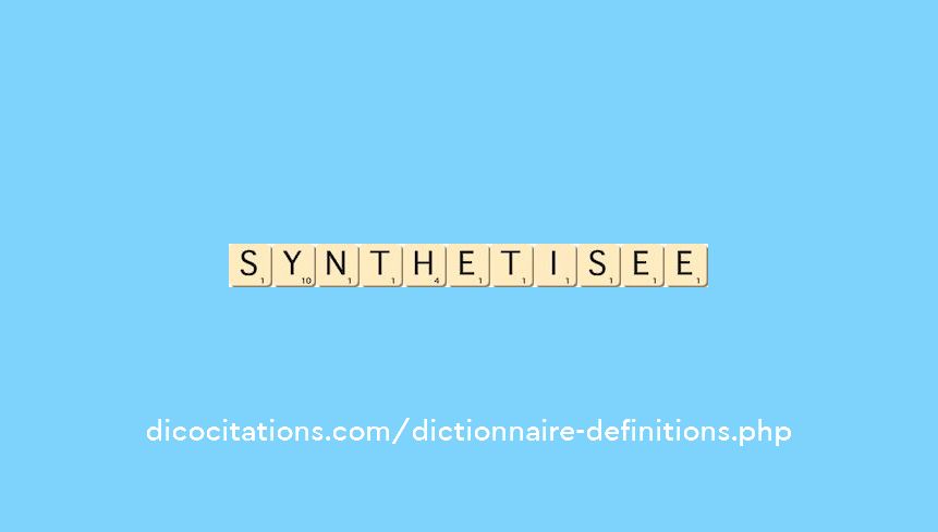 synthetisee