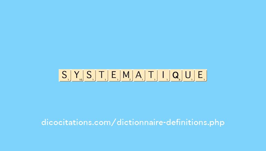 systematique