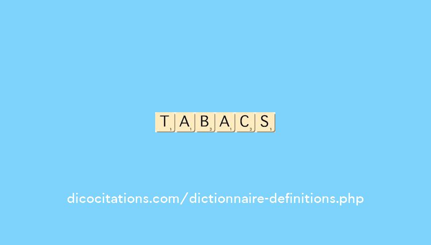 tabacs