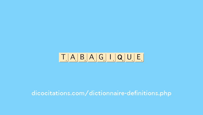 tabagique