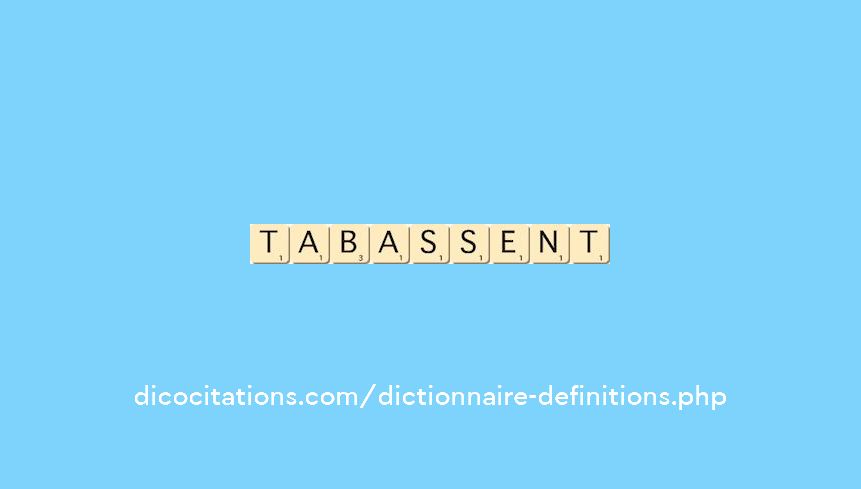 tabassent tabassent